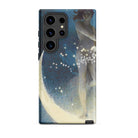Spring Scattering Stars Edwin Blashfield Samsung Case, Galaxy S24 Ultra / Matte, Phone Case Celestial Themed Artwork Figure Crescent Moon