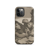 They Spruce Themselves Up - Francisco De Goya Phone Case Iphone 12 Pro / Matte Iphone Pro Max Goya-inspired Phone Case Francisco Goya, Los