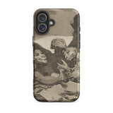 They Spruce Themselves Up - Francisco De Goya Phone Case Iphone 16 Plus / Matte Smartphone Vintage Grotesque Art Print Case Francisco Goya,