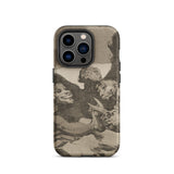 They Spruce Themselves Up - Francisco De Goya Phone Case Iphone 14 Pro / Matte Iphone 15 Pro Max Case Dark Macabre Vintage-style Francisco