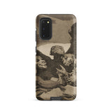 They Spruce Themselves Up - Francisco De Goya Samsung Case, Galaxy S20 / Matte, Smartphone Case Engraved Mythical Creatures