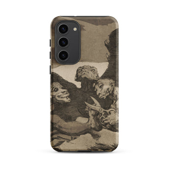 They Spruce Themselves Up - Francisco De Goya Samsung Case, Galaxy S23 Plus / Matte, Smartphone Case Vintage-style Dark Macabre