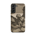 They Spruce Themselves Up - Francisco Goya Samsung Case, Galaxy S22 Plus / Matte, Smartphone Case Dark Fantastical Illustration