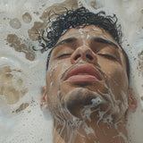 Squeaky Clean - Afrolatino Homoerotic Art Print - Posters Prints & Visual Artwork - Aesthetic Art