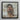 Black-framed Square Canvas Print Man Dark Curly Hair Afrolatino Homoerotic Art, Pleasure Skim