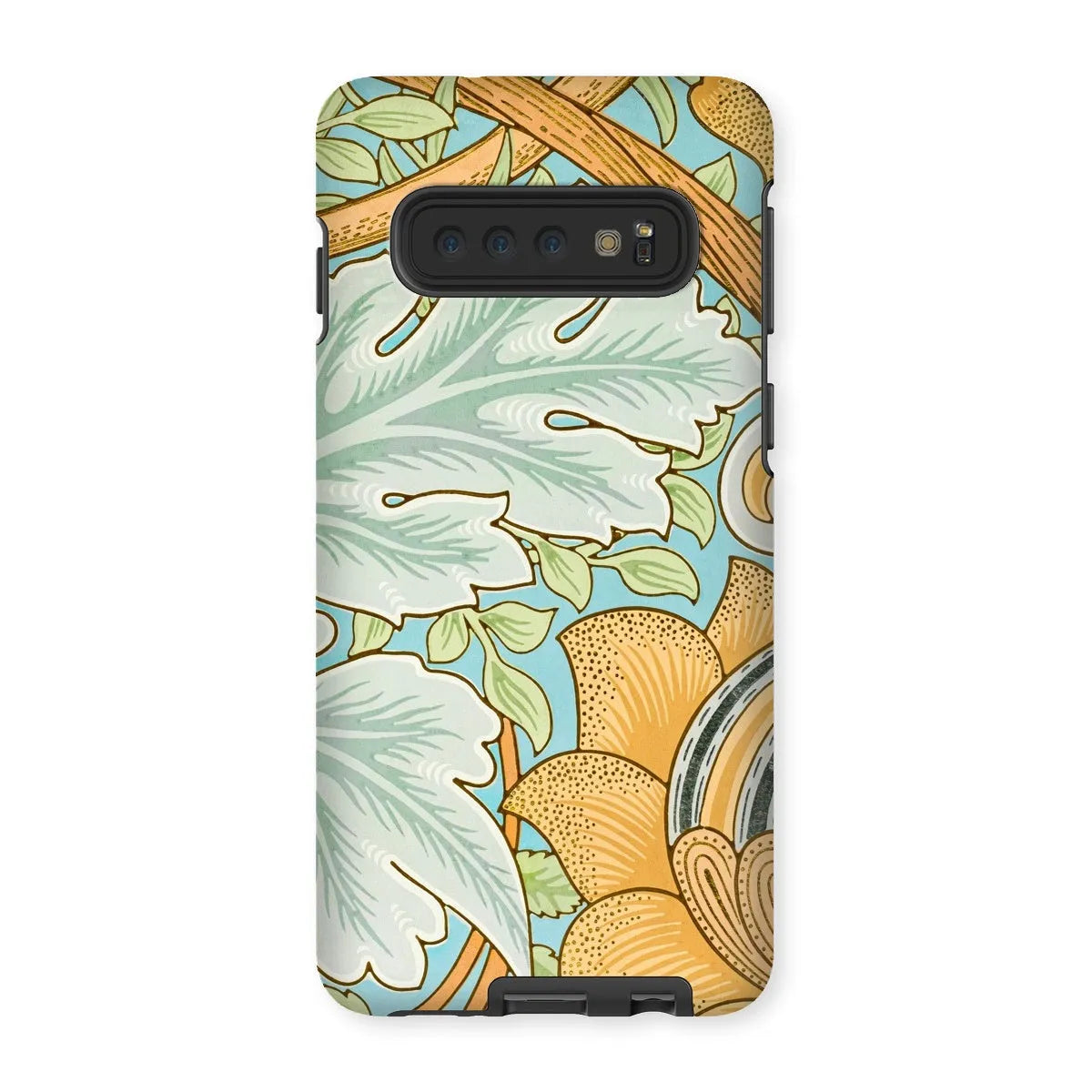 St. James - Arts And Crafts Phone Case - William Morris - Samsung Galaxy S10 / Matte - Mobile Phone Cases - Aesthetic