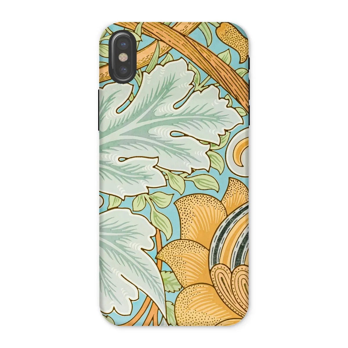 St. James - Arts And Crafts Phone Case - William Morris - Iphone x / Matte - Mobile Phone Cases - Aesthetic Art