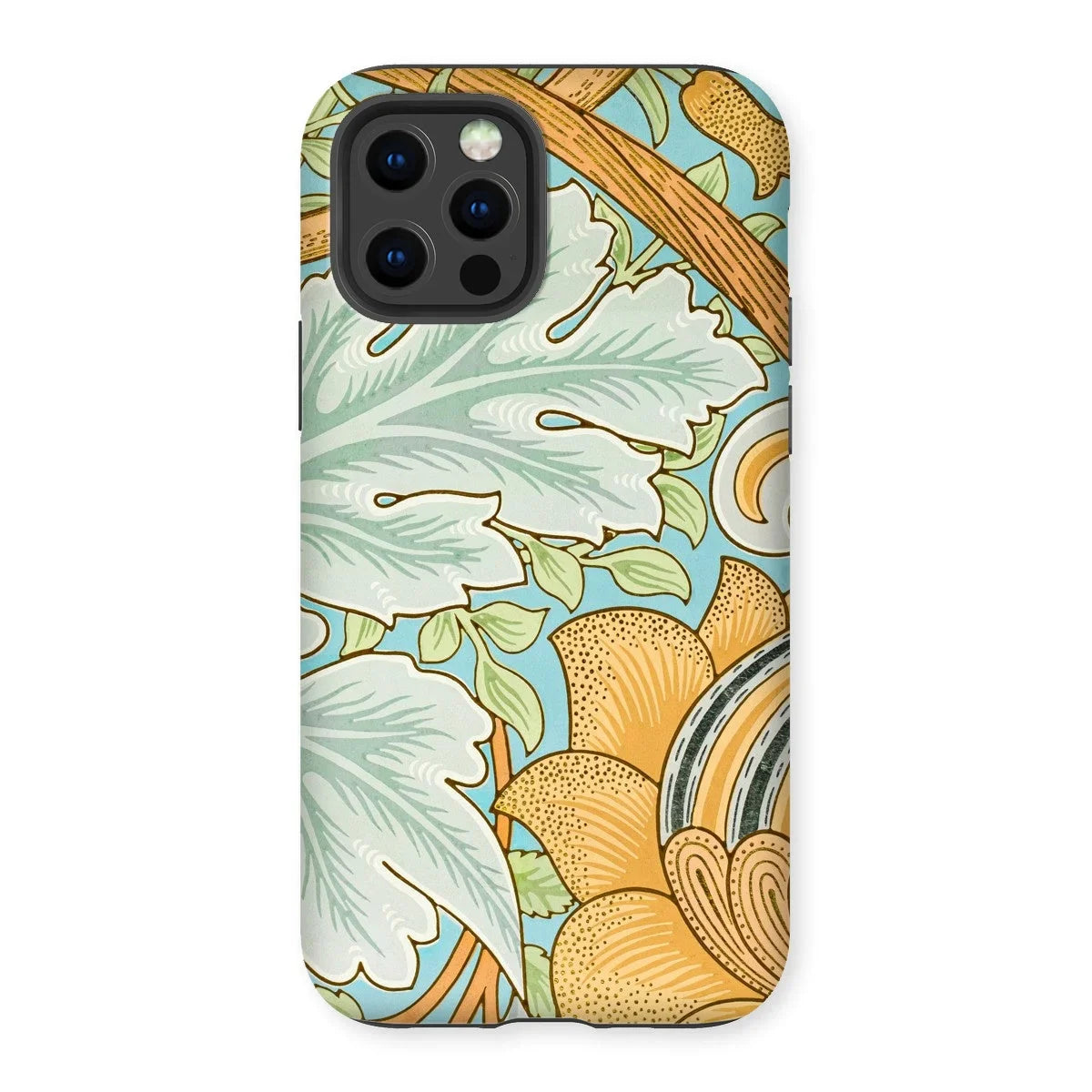 St. James - William Morris Iphone Case, 12 Pro / Matte, Floral Patterned Phone Case Art Nouveau-inspired Design Leaves