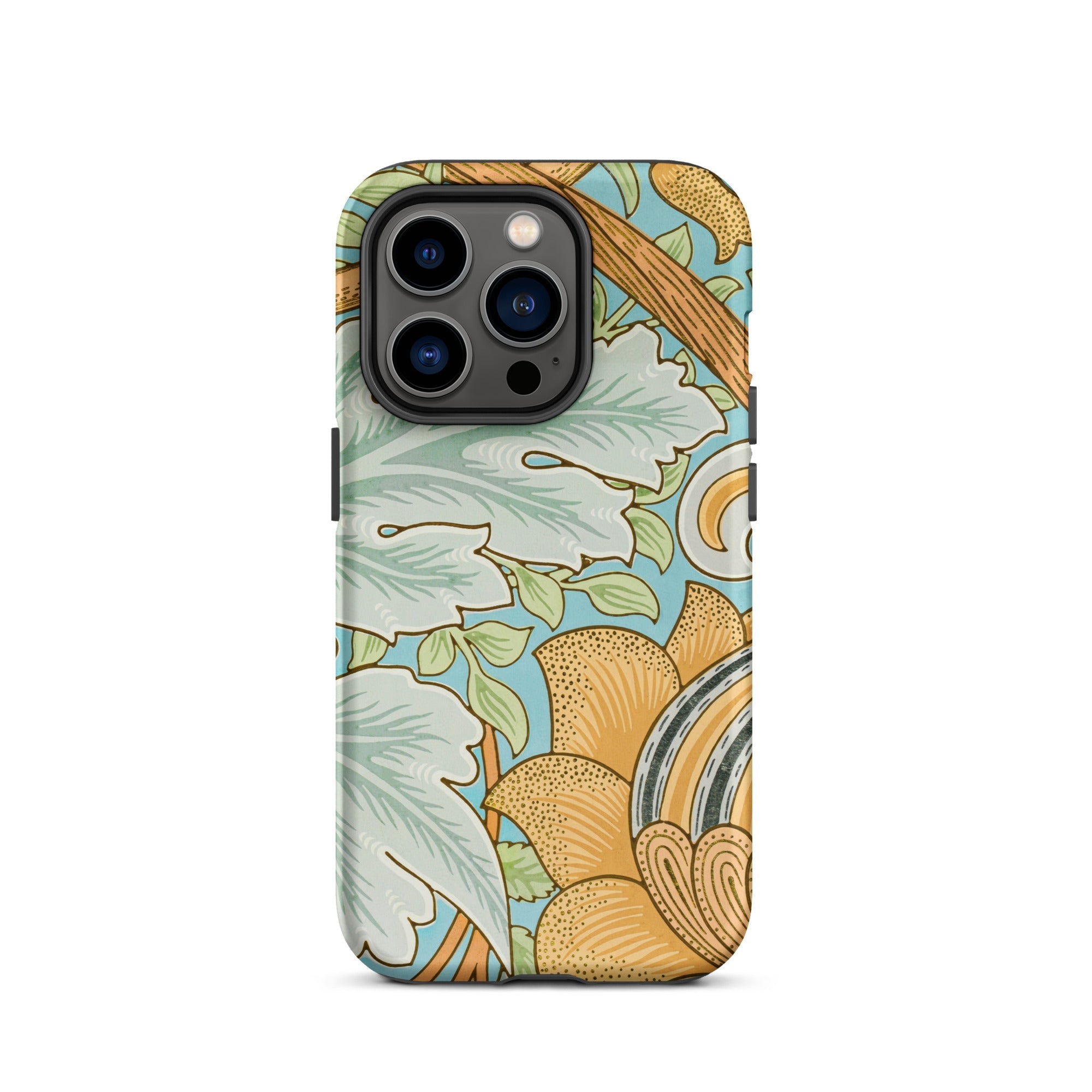 St. James William Morris Iphone Case, 14 Pro / Matte, Floral Patterned Phone Case