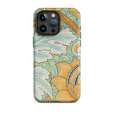 St. James - William Morris Iphone Case 15 Pro Max / Matte Floral Patterned Phone Case William Morris Arts, Lush Art Nouveau, Nouveau World