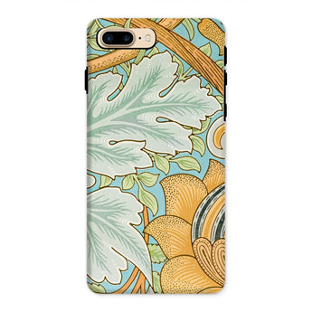 St. James - William Morris Iphone Case 8 Plus / Matte Floral-patterned Phone Case Art Nouveau-inspired Design Leaves Flowers William Morris