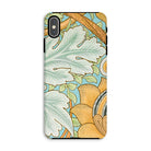St. James William Morris Iphone Case, Xs Max / Matte, Floral Patterned Phone Case Art Nouveau Style Leaf Flower Designs