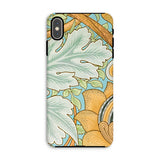 St. James - William Morris Iphone Case Xs Max / Matte Floral-patterned Phone Case Art Nouveau-style Leaf Flower Designs William Morris