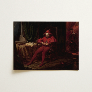 Stańczyk - Jan Alojzy Matejko Art Print / Canvas, 16x12’’ / 41x31cm / Unframed / no Border, Posters Prints & Visual Artwork, Toby Leon