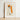 Framed Artwork Stylized Nude Figure Bold Orange Accents Egon Schiele Art, Drapery Entices, Raw Sensuality