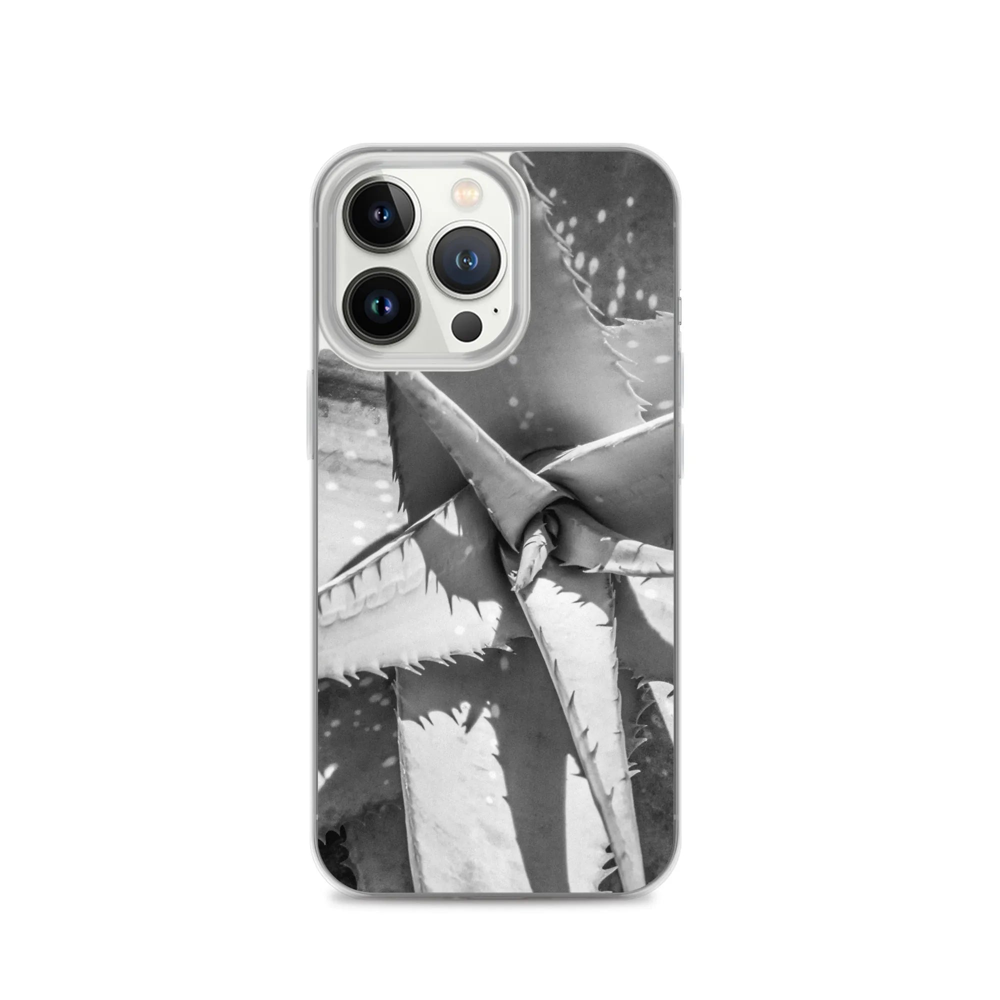 Starry-eyed Botanical Art Iphone Case - Black And White - Iphone 13 Pro - Mobile Phone Cases - Aesthetic Art
