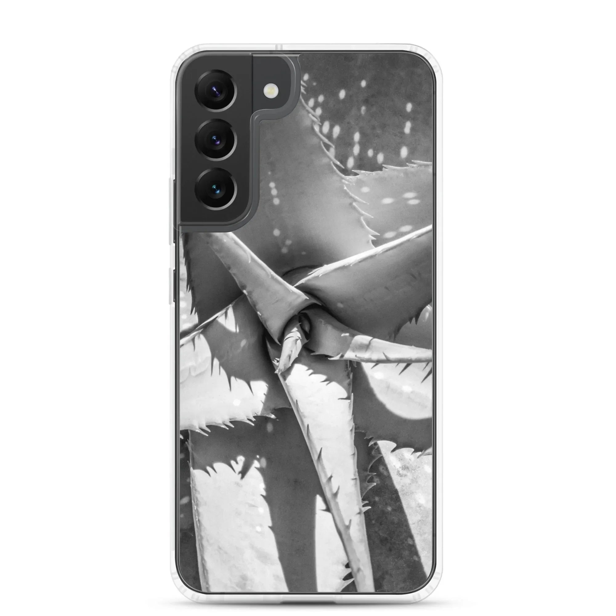 Starry - eyed Samsung Galaxy Case - Black And White - Samsung Galaxy S22 Plus - Mobile Phone Cases - Aesthetic Art