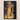 Framed Painting Muscular Golden-hued Figure Atop Ornate Pedestal Greek Hero’s, Florentine Night, Hour Cities Shed, Navy -void Sky, Winged,
