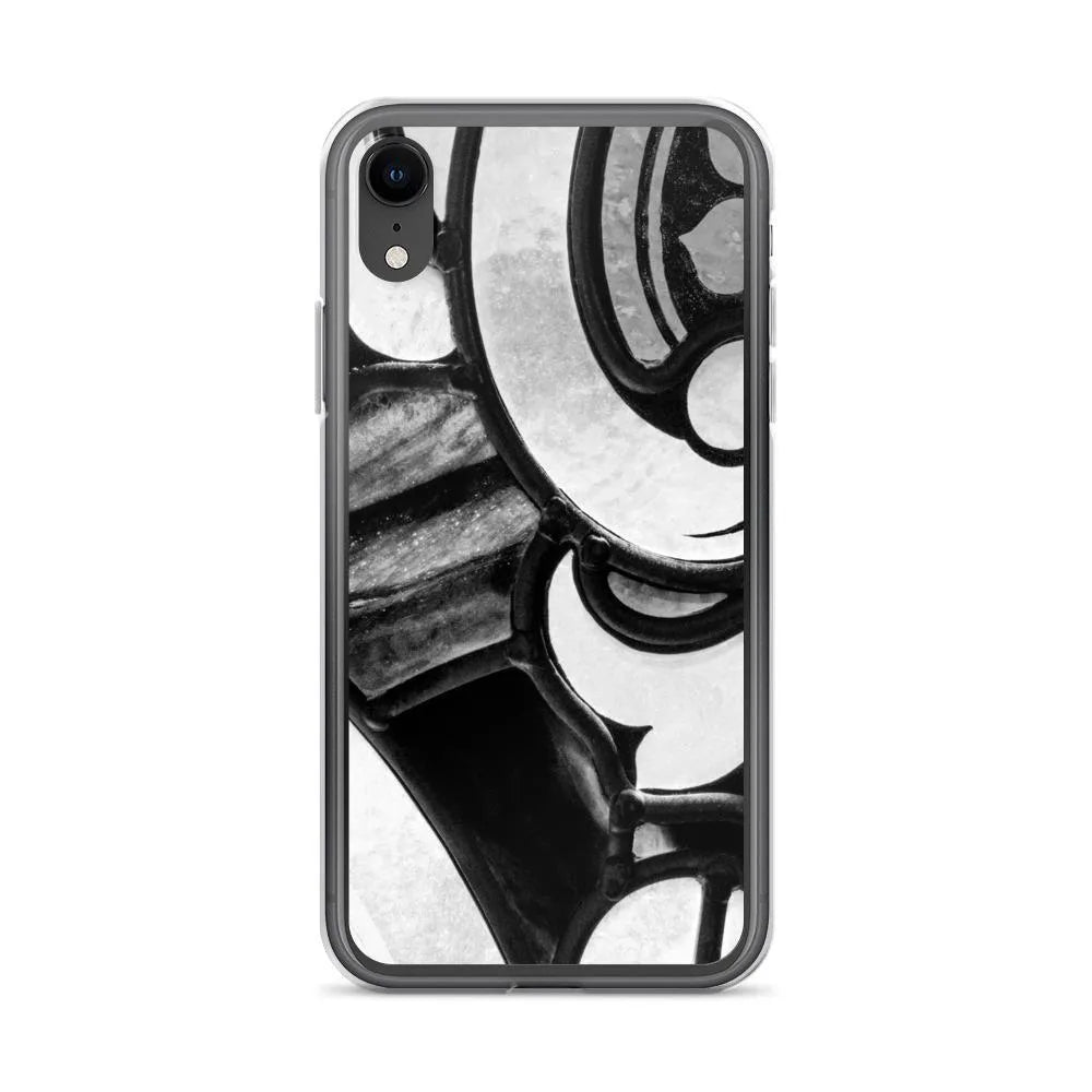Stay Glassy - Designer Travels Art Iphone Case - Black And White - Iphone Xr - Mobile Phone Cases - Aesthetic Art