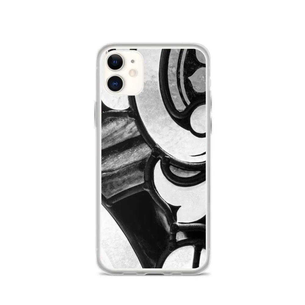 Stay Glassy - Designer Travels Art Iphone Case - Black And White - Iphone 11 - Mobile Phone Cases - Aesthetic Art