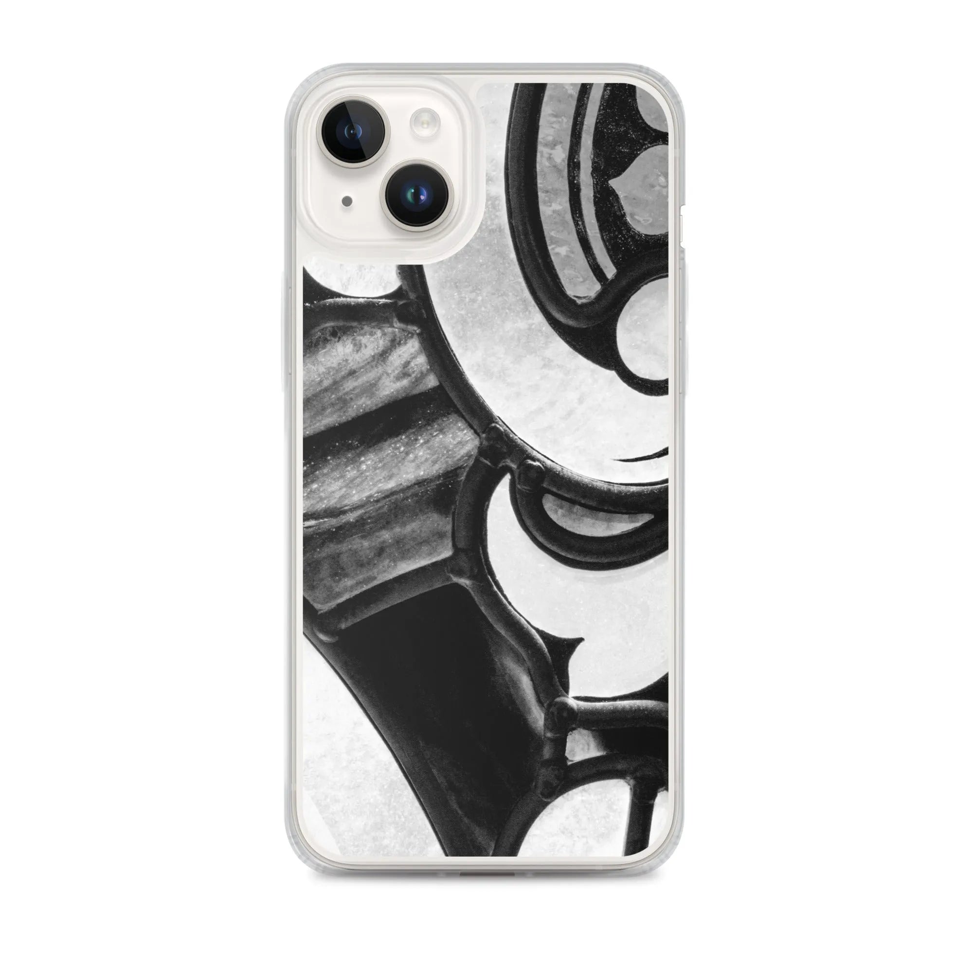 Stay Glassy - Designer Travels Art Iphone Case - Black And White - Iphone 14 Plus - Mobile Phone Cases - Aesthetic Art