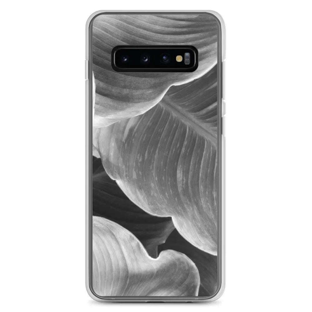 Step By Step Samsung Galaxy Case - Black And White - Samsung Galaxy S10 + - Mobile Phone Cases - Aesthetic Art