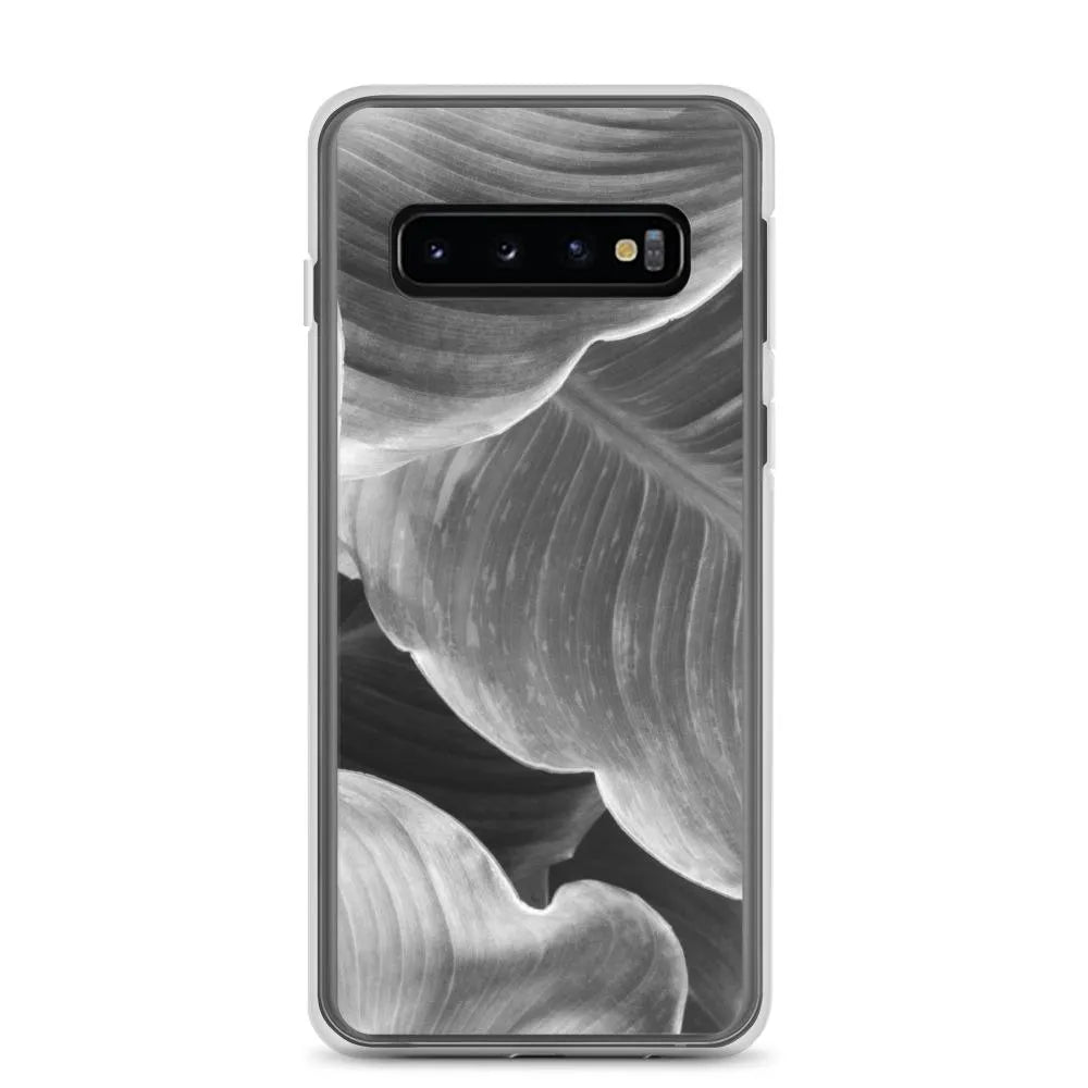 Step By Step Samsung Galaxy Case - Black And White - Samsung Galaxy S10 - Mobile Phone Cases - Aesthetic Art