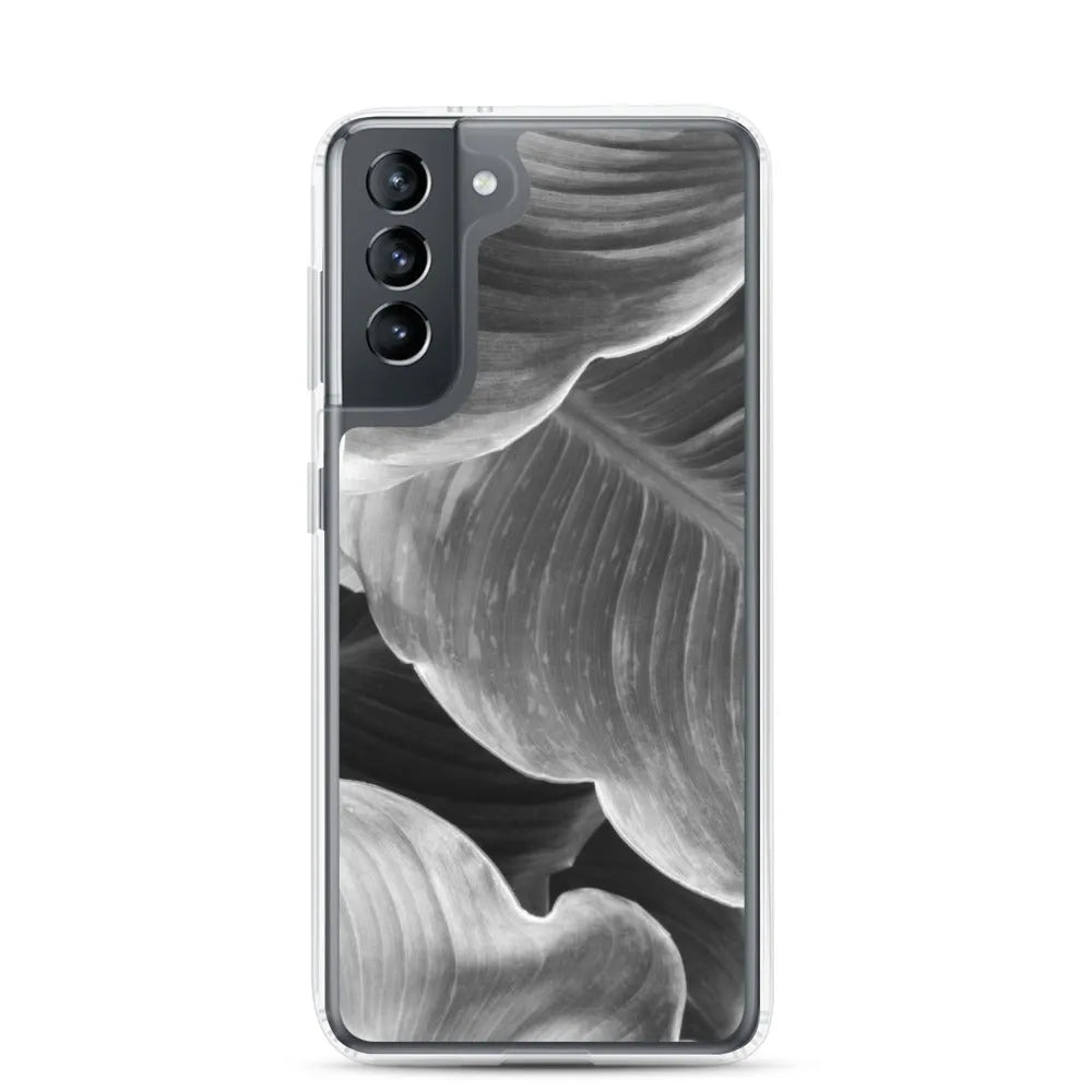 Step By Step Samsung Galaxy Case - Black And White - Samsung Galaxy S21 - Mobile Phone Cases - Aesthetic Art