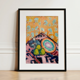 Still Life - Alfred Henry Maurer Fauvist Art Print / Canvas, 12x16’’ / 31x41cm / Black Frame / Matboard, Posters Prints & Visual Artwork,