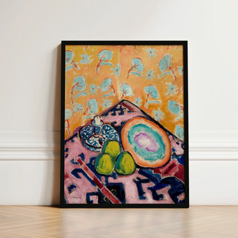 Still Life - Alfred Henry Maurer Fauvist Art Print / Canvas Vibrant Abstract Painting Black Frame Bold Strokes, Prints