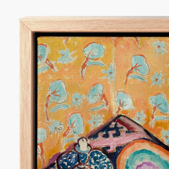 Still Life - Alfred Henry Maurer Fauvist Art Print / Canvas Wooden-framed Painting Vibrant Stylized Floral Pattern Teal Orange, Prints