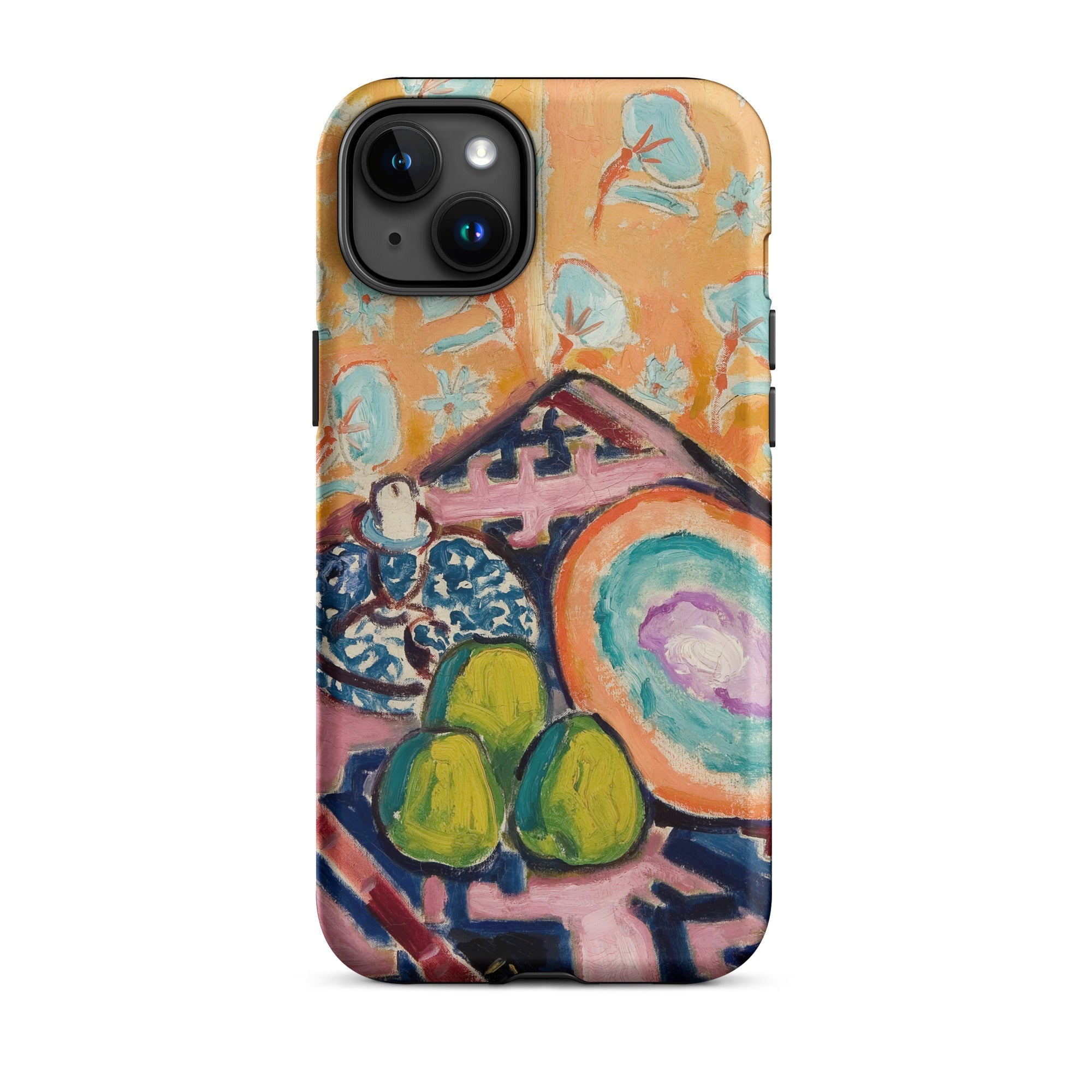 Still Life Alfred Henry Maurer Fauvist Iphone Case, 15 Plus / Matte, Iphone Case Abstract Art