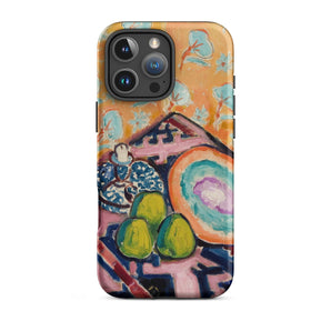 Still Life - Alfred Henry Maurer Fauvist Iphone Case, 16 Pro Max / Matte, Artistic Phone Case