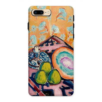 Still Life - Alfred Henry Maurer Fauvist Iphone Case, 8 Plus / Matte, Colorful Artistic Phone Case Life Painting Fruits Decorative