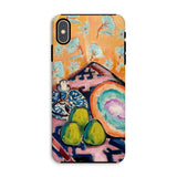 Still Life - Alfred Henry Maurer Fauvist Iphone Case, Xs Max / Matte, Phone Case Colorful Abstract Life Painting
