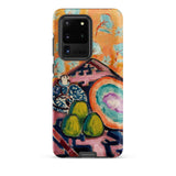 Still Life - Alfred Henry Maurer Fauvist Samsung Case, Galaxy S20 Ultra / Matte, Smartphone Case Colorful Abstract Life Painting