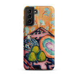 Still Life - Alfred Henry Maurer Fauvist Samsung Case, Galaxy S21 Plus / Matte, Smartphone Case Abstract Painting