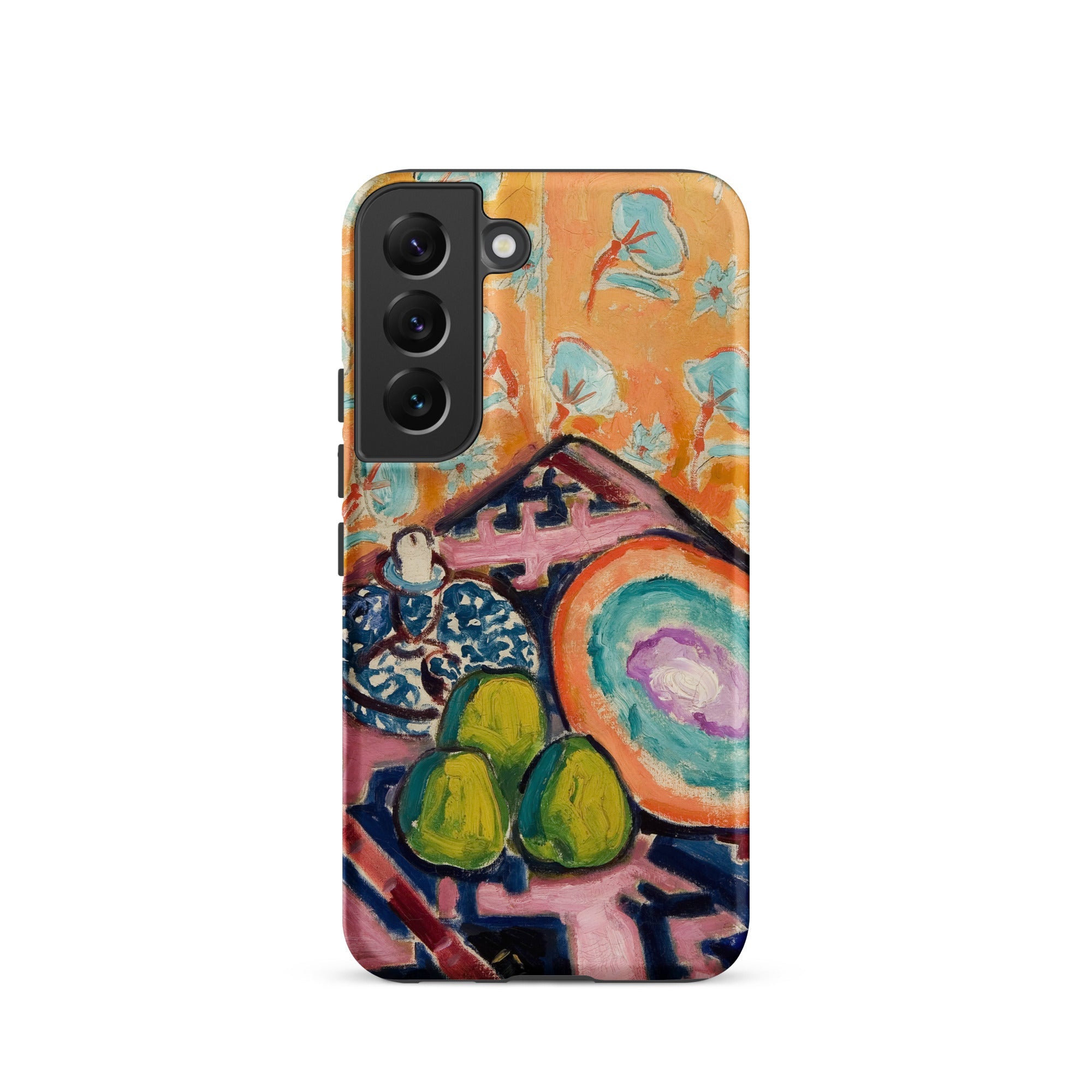 Still Life Alfred Henry Maurer Fauvist Samsung Case, Galaxy S22 / Matte, Phone Case Colorful Abstract Painting Fruit Objects