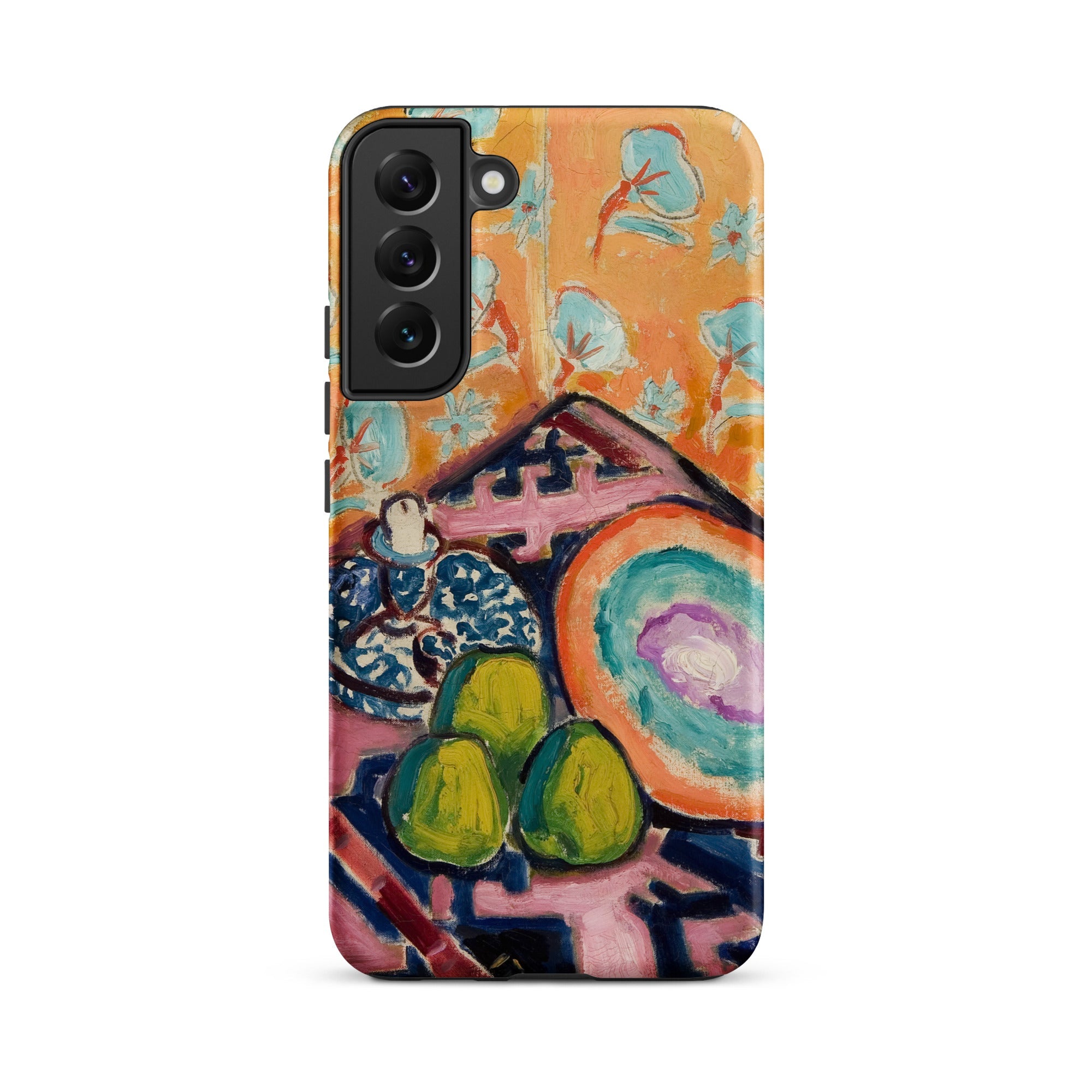Still Life Alfred Henry Maurer Fauvist Samsung Case, Galaxy S22 Plus / Matte, Smartphone Case Vibrant Abstract Painting