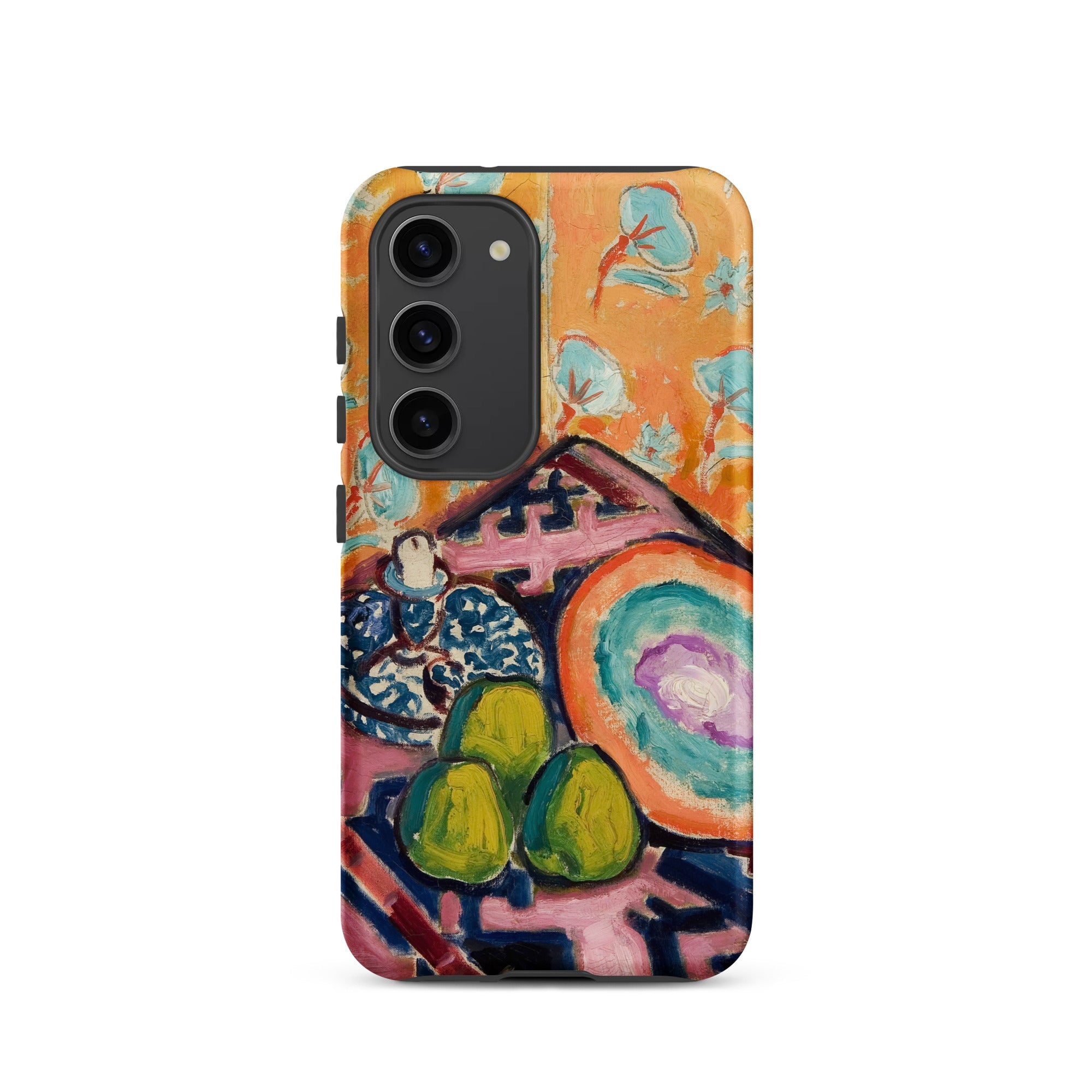 Still Life Alfred Henry Maurer Fauvist Samsung Case, Galaxy S23 / Matte, Phone Case Colorful Abstract Painting