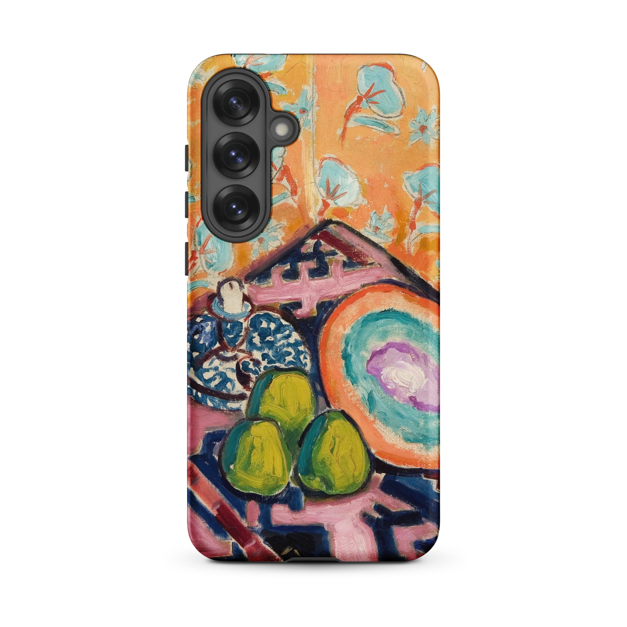 Still Life Alfred Henry Maurer Fauvist Samsung Case, Galaxy S25 Plus / Matte, Protective Phone Case Abstract Art Design