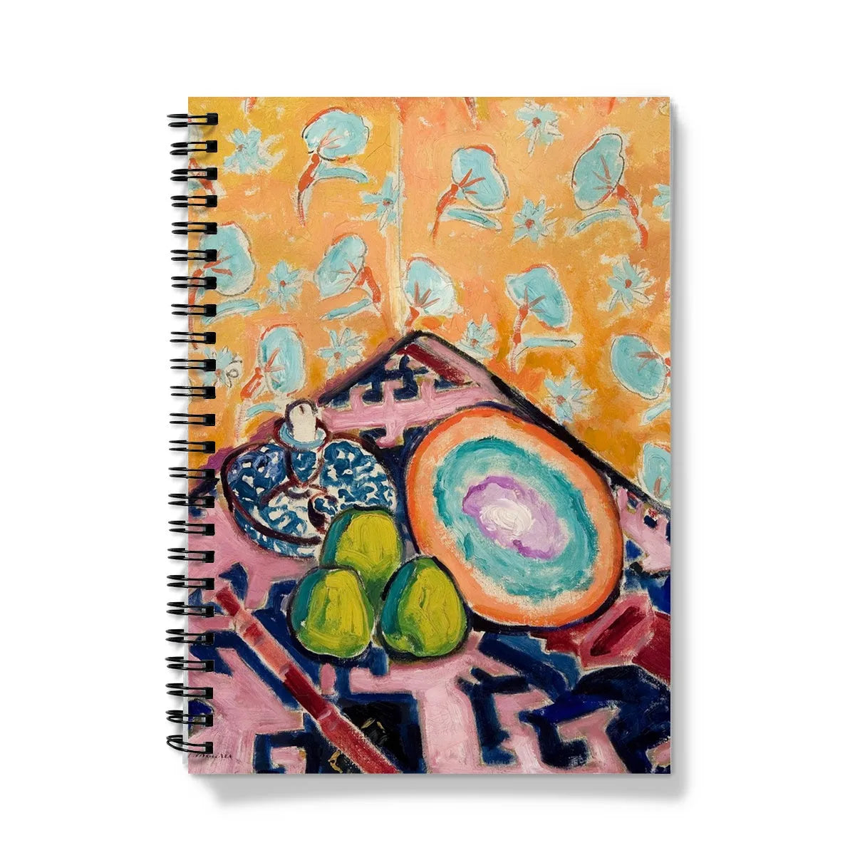 Still Life By Alfred Henry Maurer Notebook - A5 / Graph - Notebooks & Notepads - Aesthetic Art