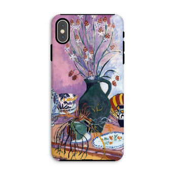 Still Life with Flowers - Henri Matisse Iphone Case, Xs Max / Matte, Artistic Phone Case