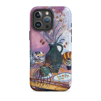 Still Life with Flowers - Henri Matisse Phone Case Iphone 16 Pro Max / Matte Phone Case Life Painting Henri Matisse Iphone, Fauvist Style,