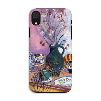 Still Life with Flowers - Henri Matisse Phone Case Iphone Xr / Matte Phone Case Floral Life Henri Matisse Iphone, Fauvist Painting Style,