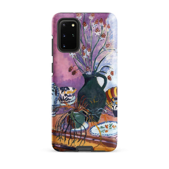 Still Life with Flowers - Henri Matisse Phone Case Samsung Galaxy S20 Plus / Matte Phone Case Vibrant Impressionistic Life Painting Dark