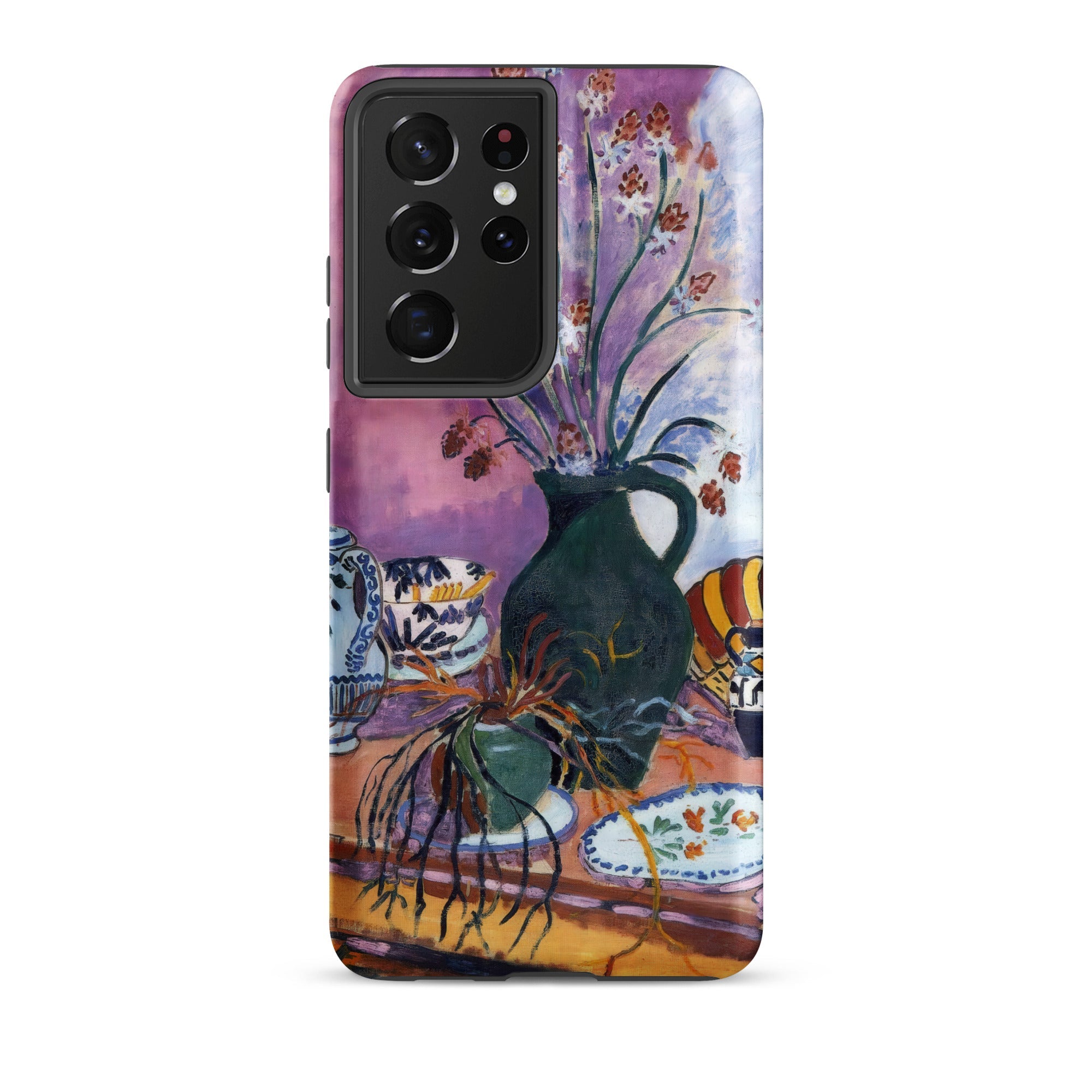 Still Life with Flowers Henri Matisse Samsung Case, Galaxy S21 Ultra / Matte, Smartphone Case Life Painting