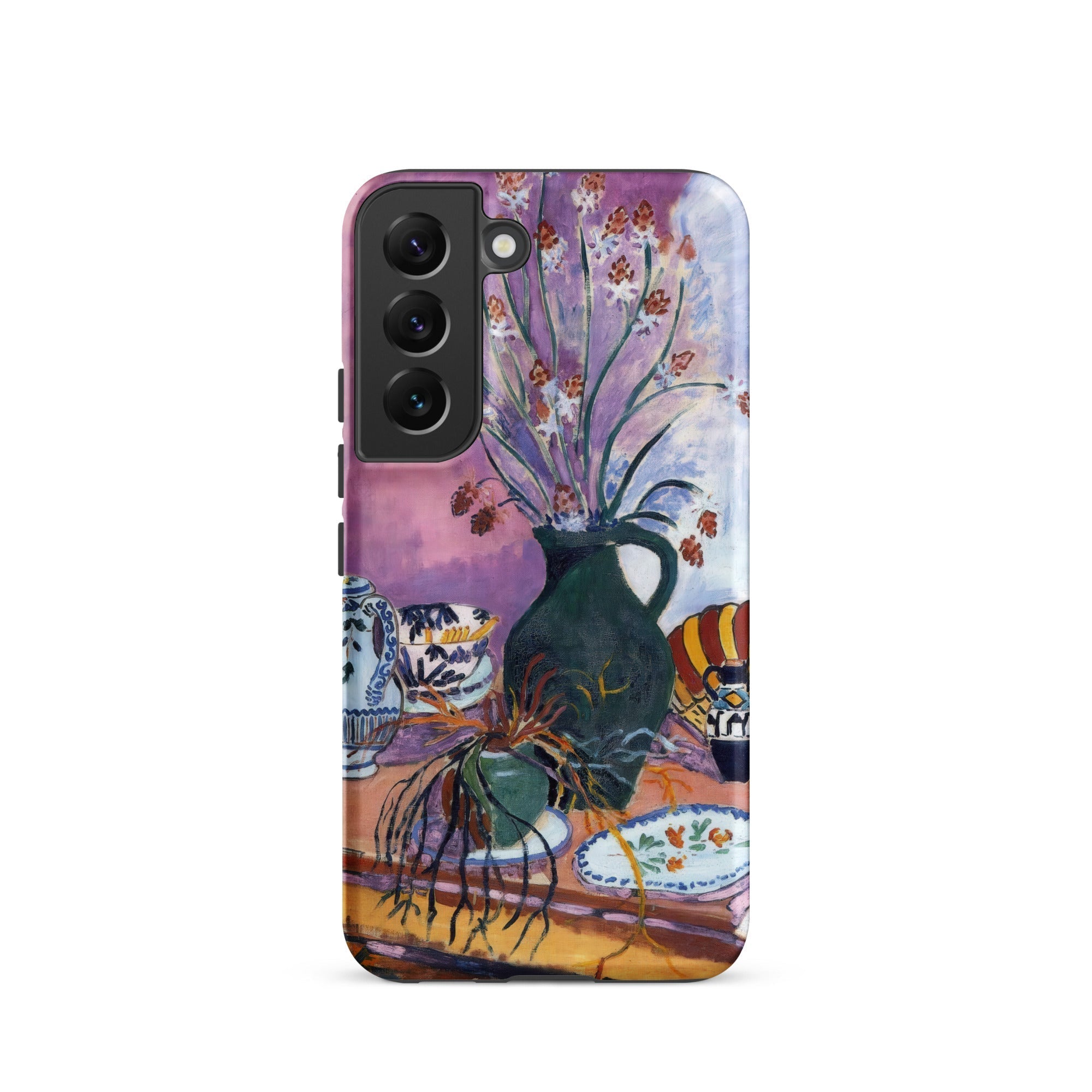Still Life with Flowers Henri Matisse Samsung Case, Galaxy S22 / Matte, Smartphone Colorful Still Life Painting Case