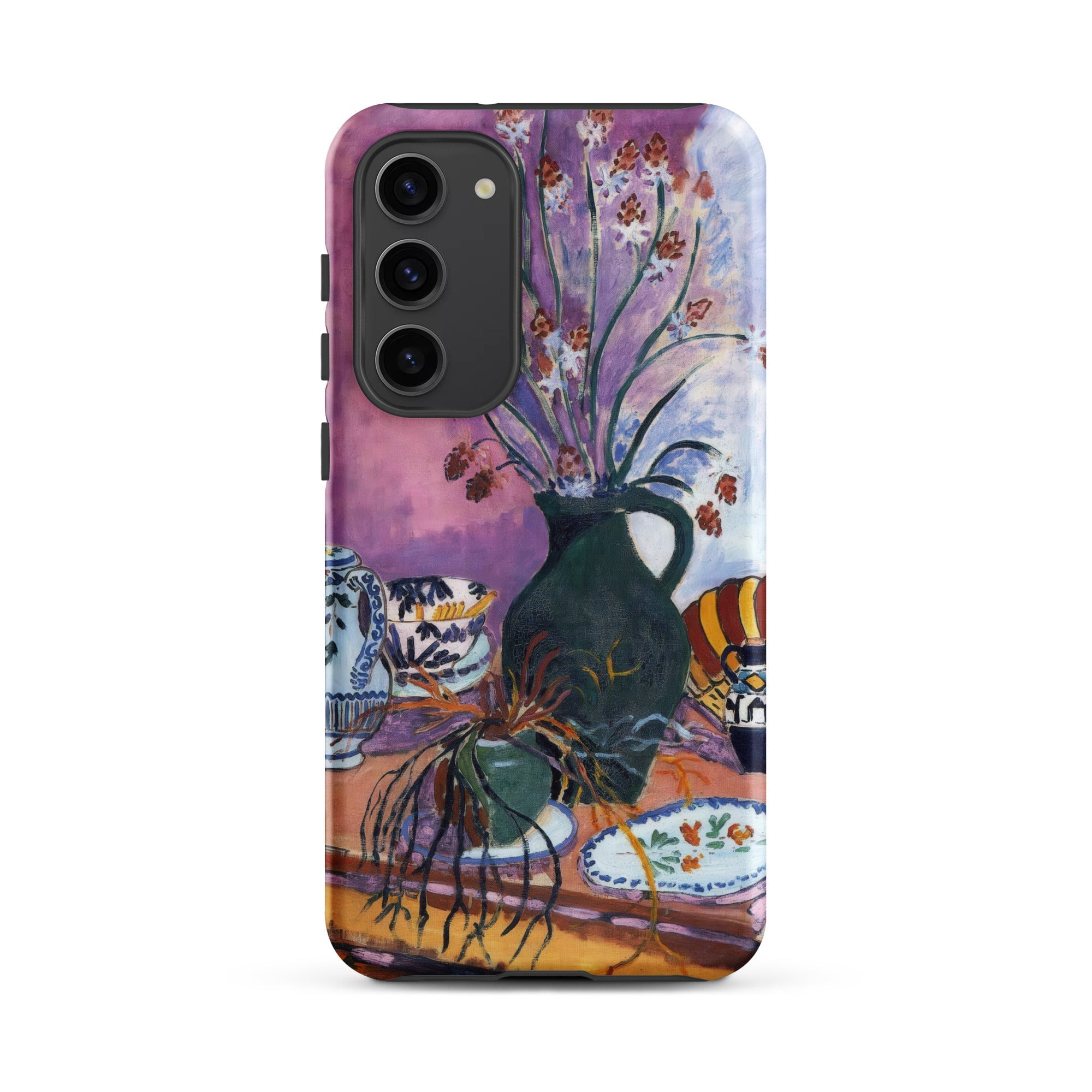 Still Life with Flowers Henri Matisse Samsung Case, Galaxy S23 Plus / Matte, Phone Case Life Painting