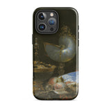 Still Life with Holbein Bowl Nautilus Cup Glass Goblet and Fruit Dish - Willem Kalf Phone Case Iphone 16 Pro Max / Gloss Black Phone Case